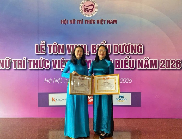Hội viên được biểu dương nữ trí thức tiêu biểu giai đoạn 2021-2026