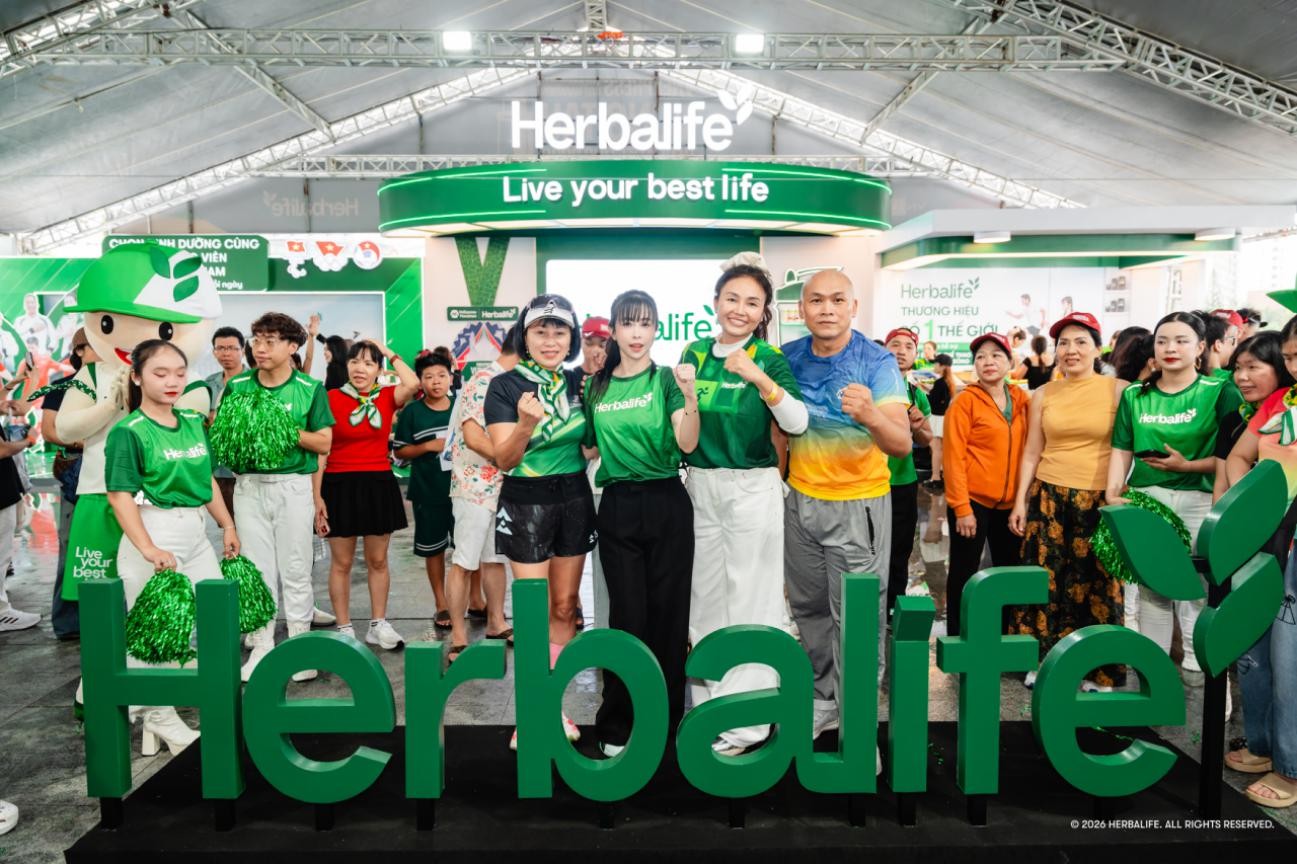 Herbalife Việt Nam tài trợ giải VnExpress Vung Tau International Half Marathon Herbalife Cup 2026