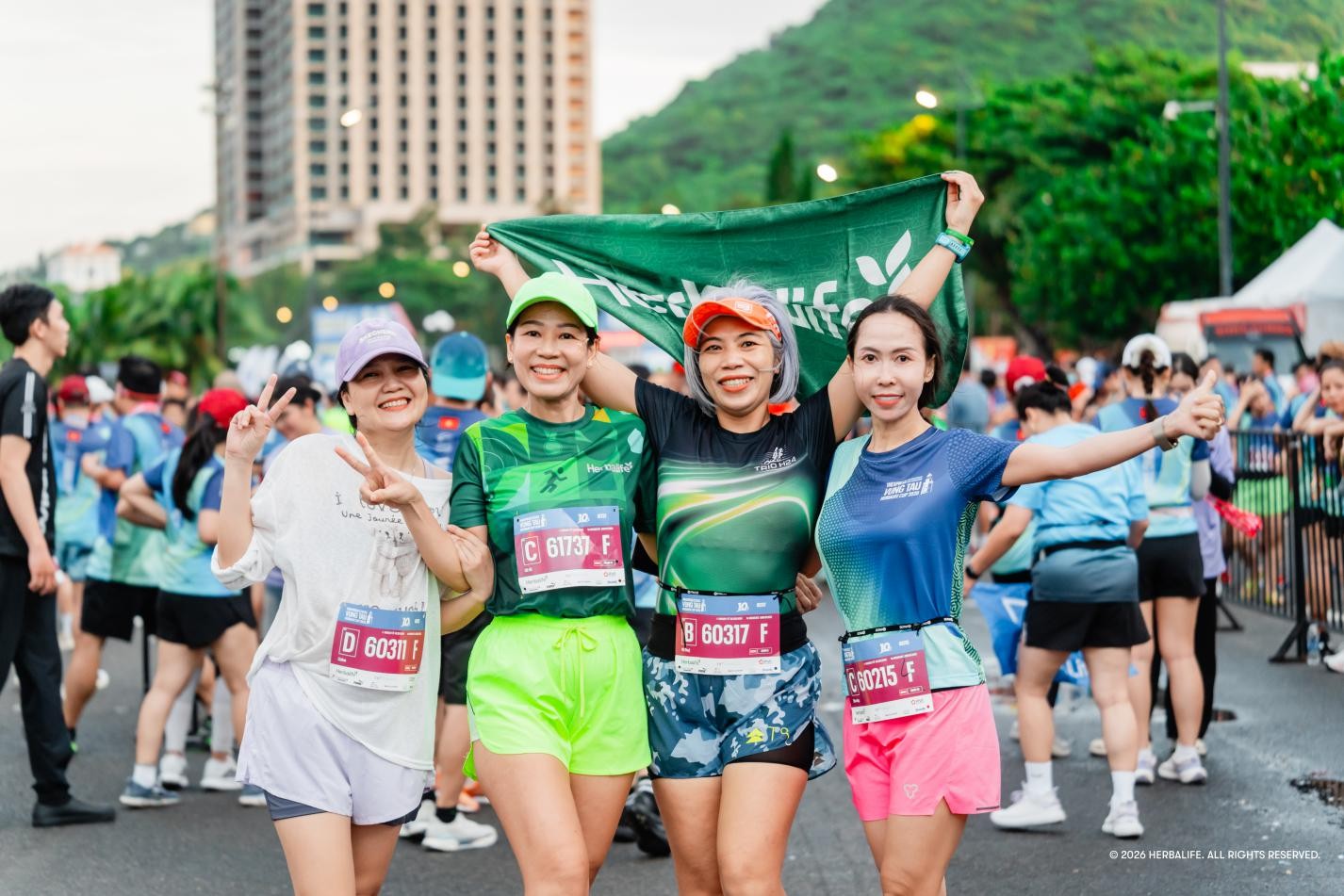 Herbalife Việt Nam tài trợ giải VnExpress Vung Tau International Half Marathon Herbalife Cup 2026