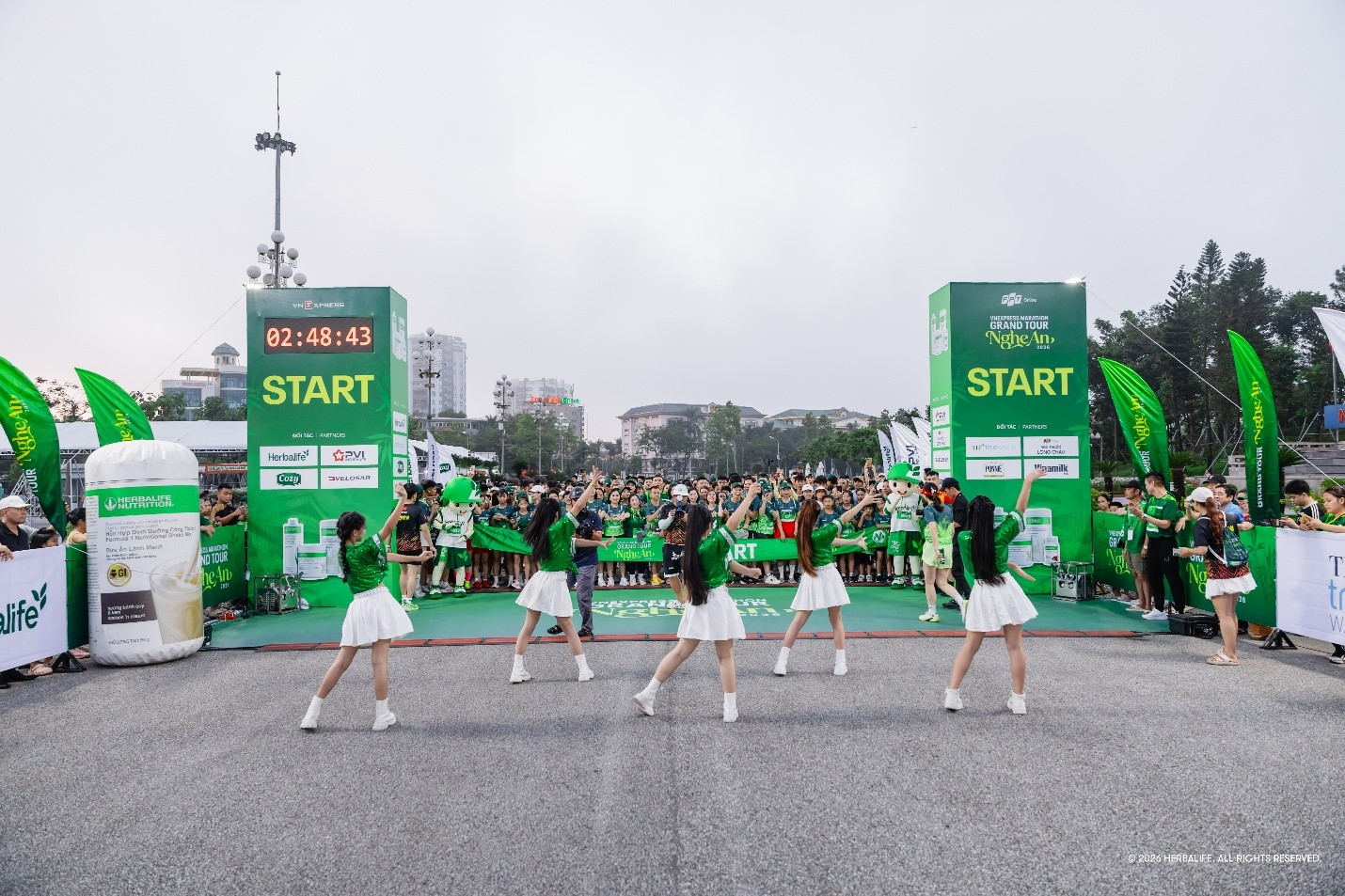 Herbalife Việt Nam và VnExpress tiếp tục đồng hành lan tỏa lối sống lành mạnh tại Nghệ An