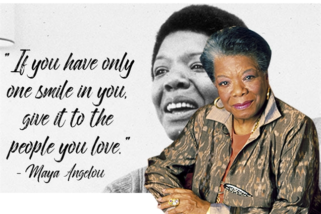 Nhà thơ Maya Angelou
