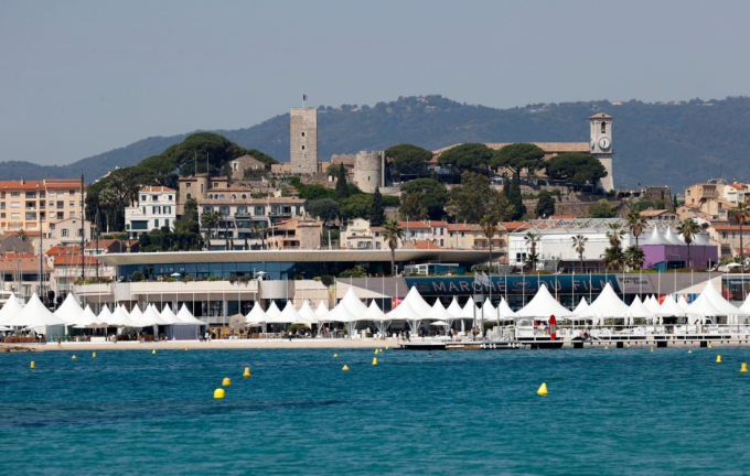 Khung cảnh nơi diễn ra Chợ phim của Liên hoan Phim Cannes (nguồn ảnh: BTC).