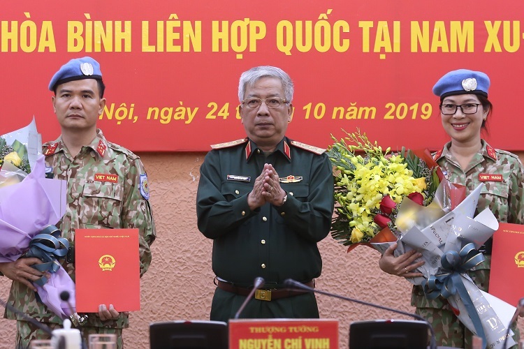 Nữ quan sát viên quân sự đầu tiên của Việt Nam  được phái đến Nam Sudan