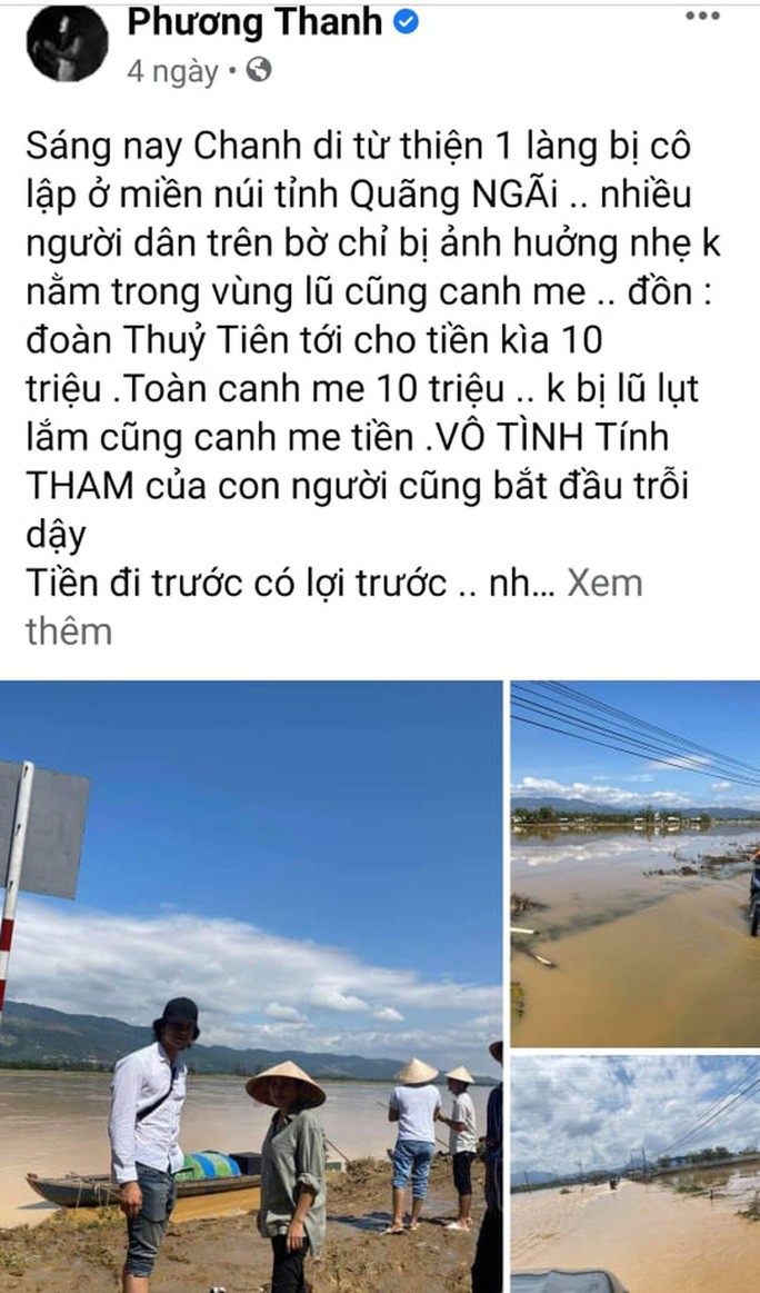 Sở TTTTT  mời ca sĩ Phương Thanh làm việc vì bài viết xúc phạm dân Quảng Ngãi