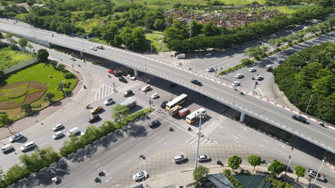 Xây dựng thần tốc, vượt tiến độ 6 tháng, cầu Vĩnh Tuy 2 sẽ giúp giao thông Hà Nội 