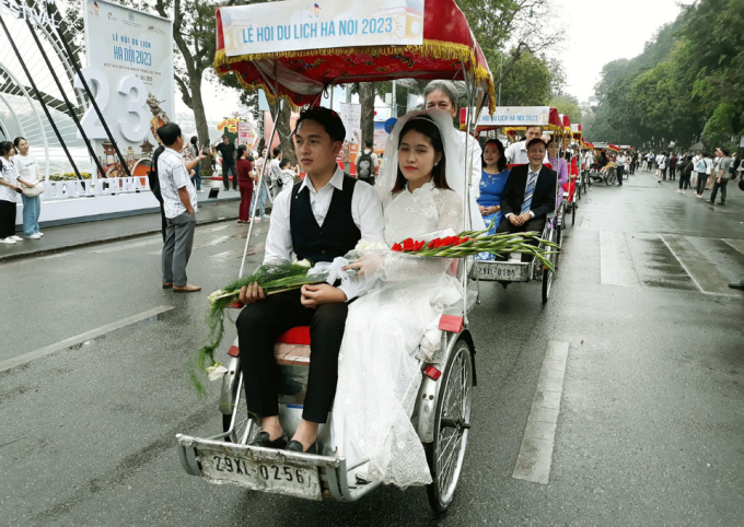 Đám cưới xưa sẽ được tái hiện trong Festival mùa thu (Ảnh: Cổng TTĐT Chính phủ)