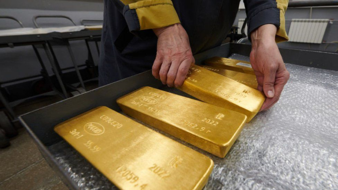 Nga từng đứng ở vị trí thứ 2 thế giới về lượng dự trữ vàng.