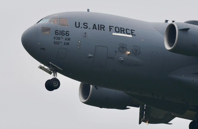 Vận tải cơ C-17 hiện đang phục vụ trong lực lượng Không quân Mỹ cùng một số quốc gia đồng minh.