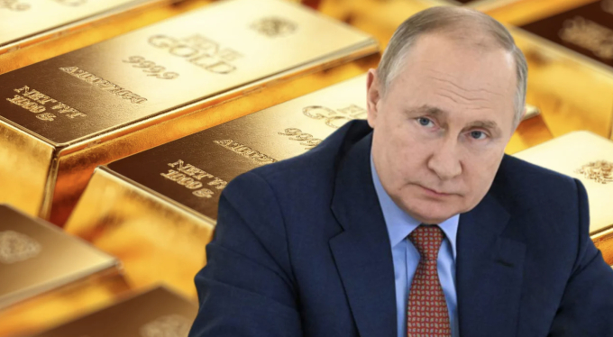 Lượng dự trữ vàng thỏi của Nga đã đạt tới mức 