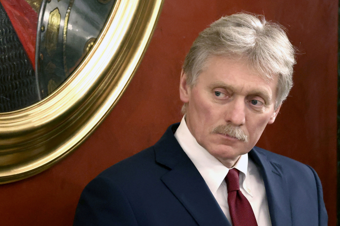 Người phát ngôn Điện Kremlin Dmitry Peskov. Ảnh: Reuters