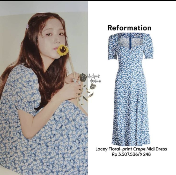 Mẫu váy của Jisoo cũng có giá 5,8 triệu