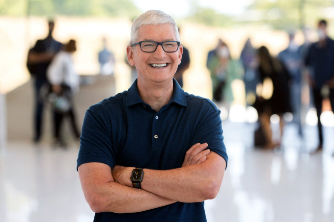 CEO Tim Cook của Apple đánh giá Việt Nam là thị trường quan trọng của hãng, thuộc nhóm có tốc độ tăng trưởng nhanh nhất (Ảnh: Getty)