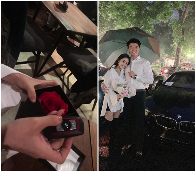 Văn Quỳnh tặng xe BMW cho vợ năm 2018