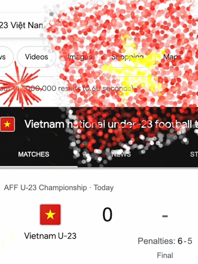   Không dừng lại ở đó, những phát bắn pháo hoa này sẽ tạo nên hình ảnh lá cờ Việt Nam  