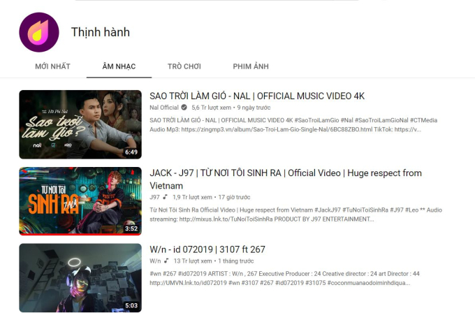 MV Từ Nơi Tôi Sinh Ra leo top rất nhanh trên BXH Thịnh hành Âm nhạc của YouTube