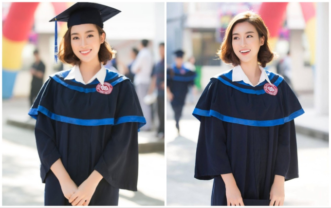                      Đỗ Mỹ Linh tốt nghiệp trường Đại học Ngoại thương Hà Nội vào năm 2018        