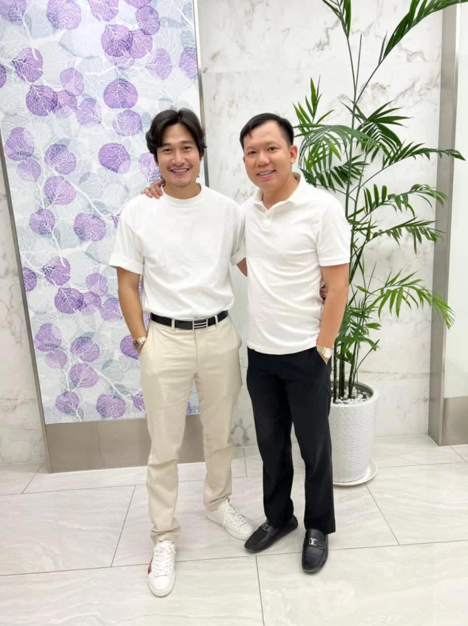 Diễn viên Luân Nguyễn và bác sĩ Thịnh