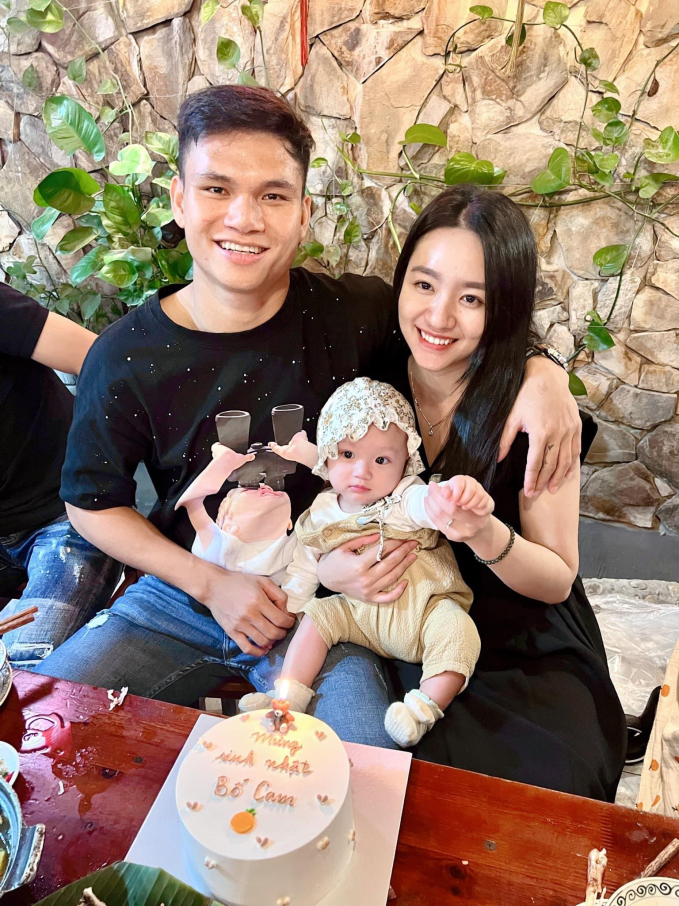 Anh và vợ Trần Dung đã có một bé gái đầu lòng