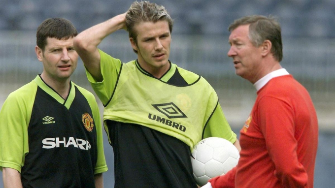 David Beckham và HLV Sir Alex