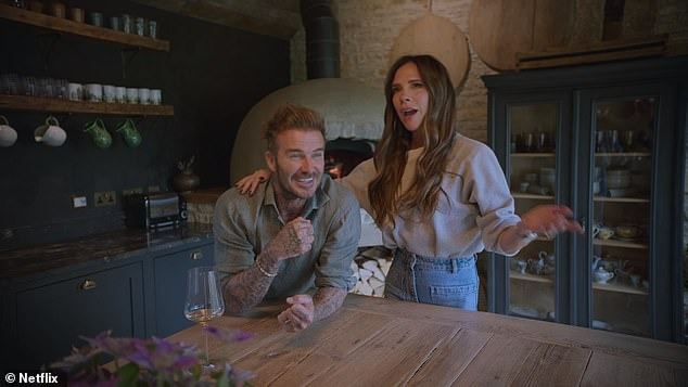               Căn bếp của gia đình Beckham.        