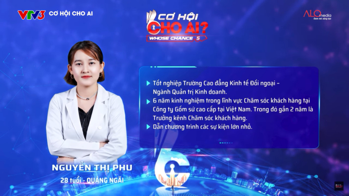 Profile của ứng viên Nguyễn Thị Phu