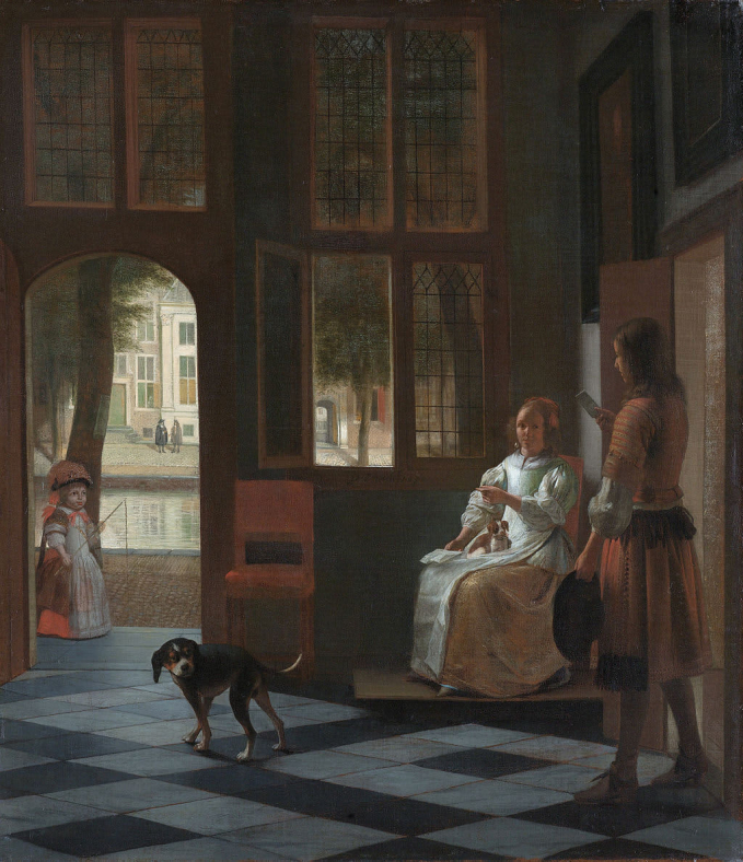 Bức tranh gây chú ý của họa sĩ người Hà Lan