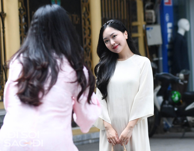 Mai Hà Trang xinh đẹp trong tài áo dài 