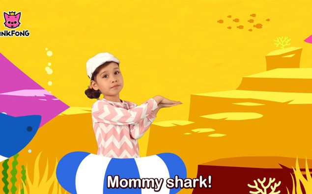 Cô bé siêu dễ thương đóng chính trong MV Baby Shark 