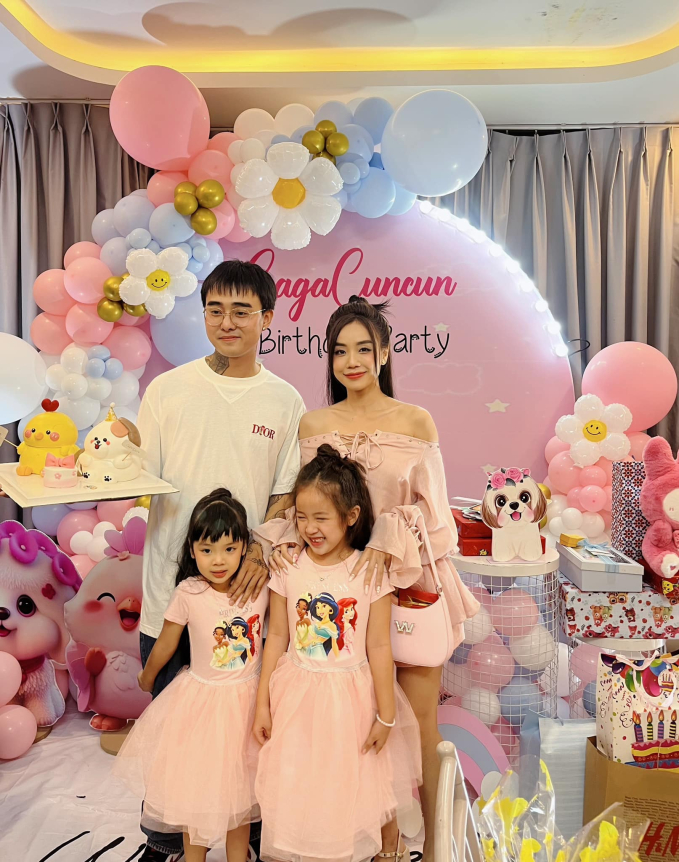 Cindy Lư tổ chức sinh nhật cho con gái, công khai tình cảm hiện tại với Đạt G