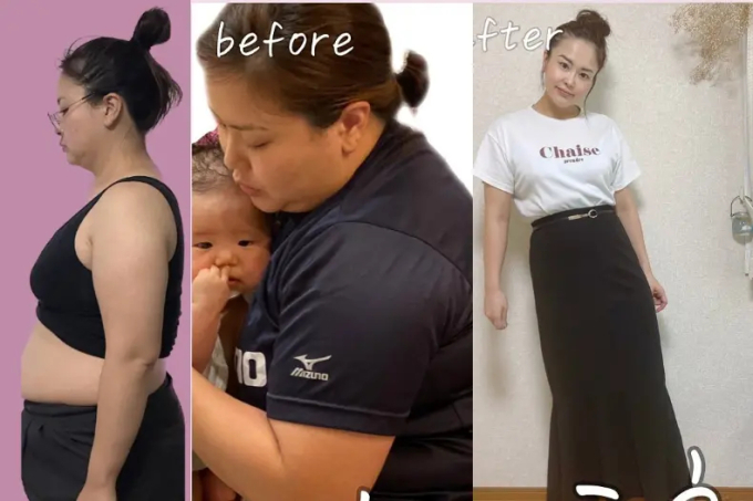 Sambo, chủ tài khoản Instagram @mama.diet_40kg chia sẻ bí quyết giảm cân của mình