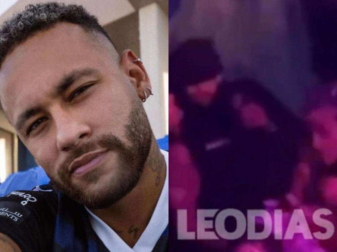 Neymar bị bắt gặp thân mật với 2 cô gái lạ mặt trong một hộp đêm tại Tây Ban Nha hồi tháng 8