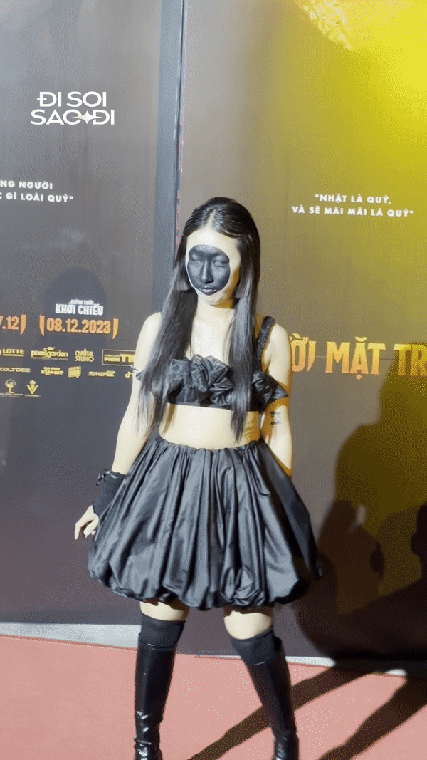 Nhân vật tô mặt đen thui xuất hiện tại sự kiện: Netizen chê tơi bời, chính chủ về nhà khoe mình được khen dễ thương
