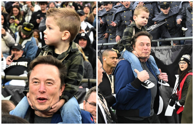 Con trai có tên độc nhất của Elon Musk hiếm hoi lộ diện, gây sốt với khoảnh khắc bên cạnh người cha giàu nhất thế giới