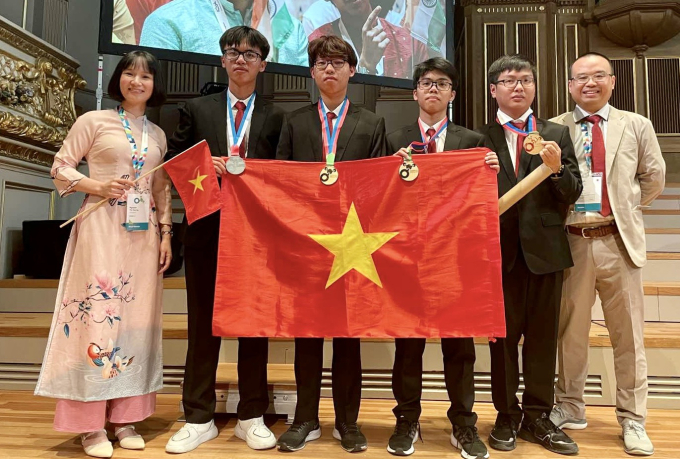 100% thí sinh Việt Nam tham gia kỳ thi Olympic Hóa học quốc tế năm 2023 có giải