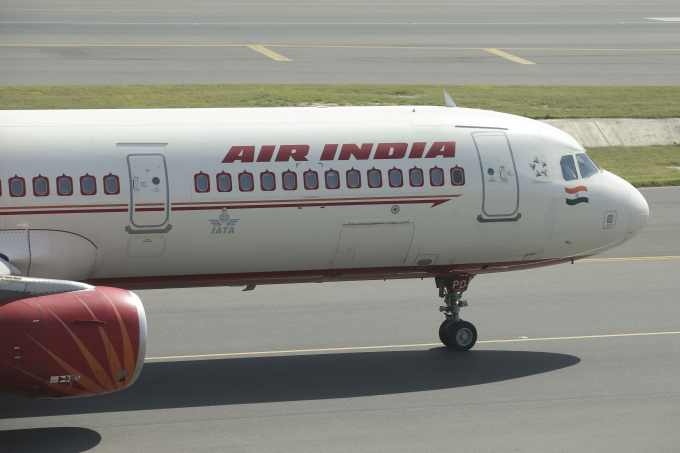 Chiếc máy bay gặp sự cố được cho là chiếc máy cũ của Hãng hàng không Air India (Ảnh minh họa)