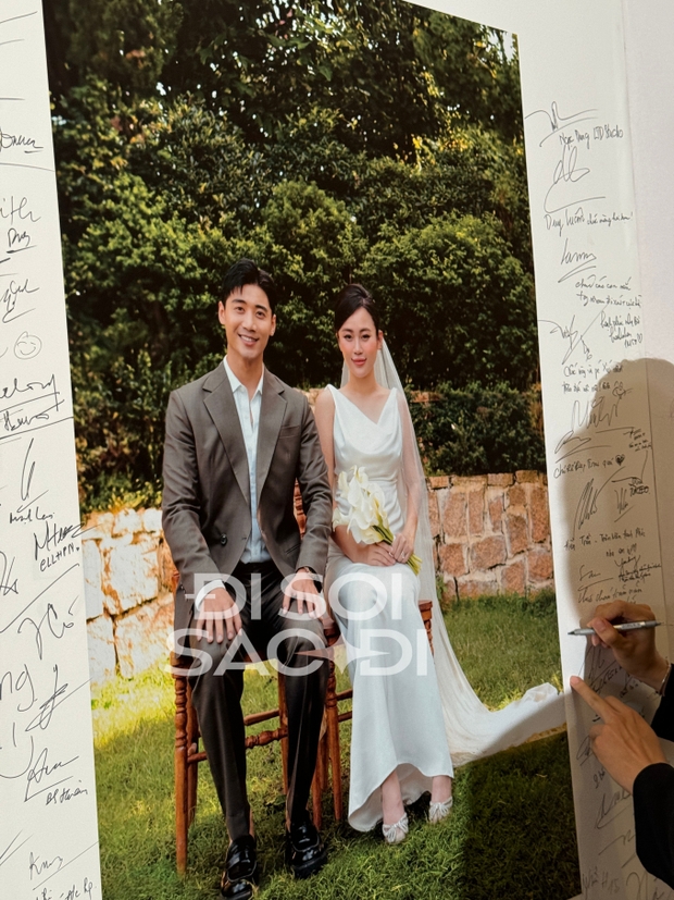 Ảnh cưới của vợ chồng Tôn Kinh Lâm