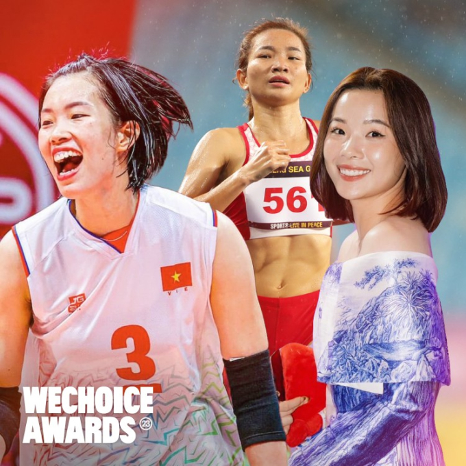 3 nữ VĐV lọt đề cử tại WeChoice Awards