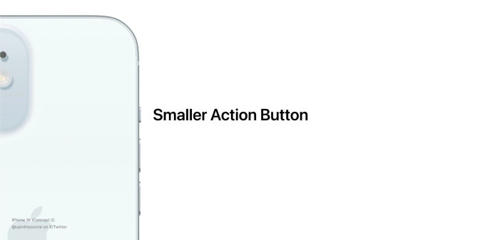  Các tin đồn cho biết, dòng sản phẩm iPhone 16 cũng sẽ tích hợp phím Action tương tự bộ đôi iPhone 15 Pro, 15 Pro Max  