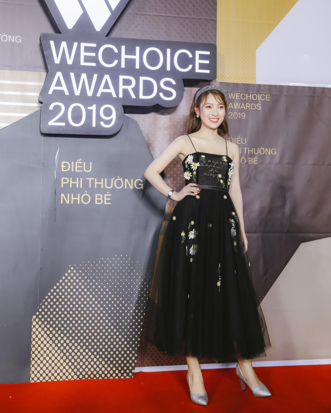 Khánh Vy tại Gala WeChoice Awards 2019
