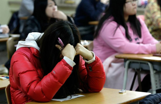 Các lớp ôn thi tại Hàn Quốc ít chỗ cho 