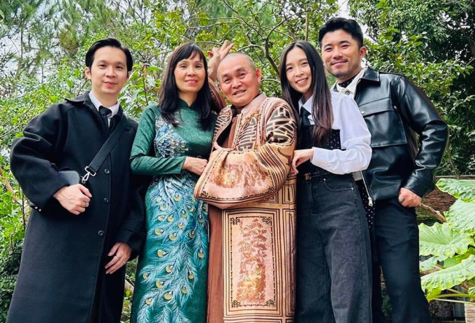 Gia đình nhỏ của nghệ sĩ Xuân Hinh