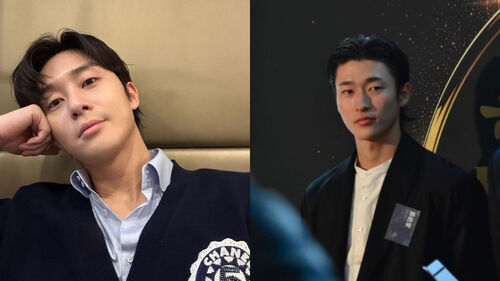 Cho Gue-sung (phải) được so sánh với tài tử điện ảnh Park Seo-jeon