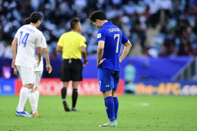 Nỗi thất vọng của Supachok, tác giả của bàn thắng duy nhất cho Thái Lan trận vừa qua