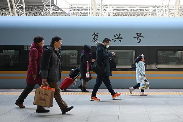 Trung Quốc ghi nhận 9 tỷ lượt di chuyển trong kỳ xuân vận năm 2024