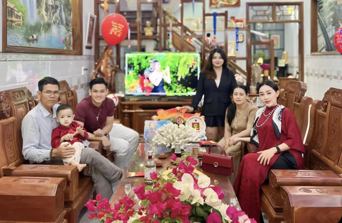 Gia đình Tấn Tài ăn tết nhà nội ở Bình Định 