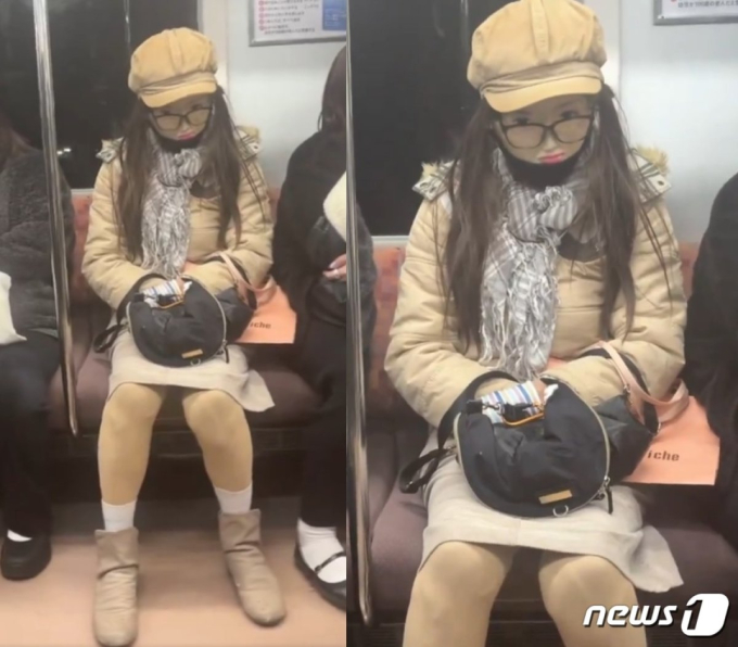 Bức ảnh cô gái ngồi trên tàu điện ngầm: Tưởng bình thường nhưng ẩn chứa bí mật khiến dân tình kinh hãi