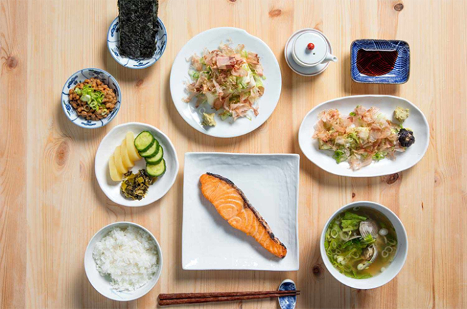   Dù rất đa dạng món nhưng thức ăn được bày trong bát đĩa nhỏ với lượng ít là điểm đặc biệt trên bàn ăn Nhật Bản (Ảnh minh họa)  