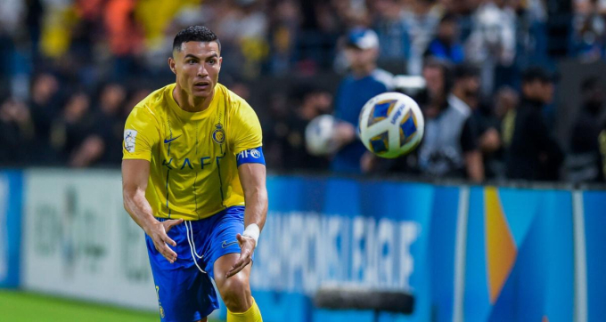 Ronaldo nhận án cấm 1 trận và nhiều khả năng vắng mặt ở trận đấu vào ngày mai (1/3). Ảnh: Getty