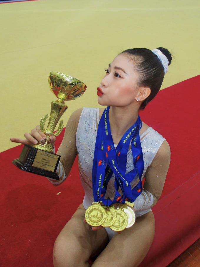 Phạm Như Phương từng giành nhiều thành tích cao trong các giải đấu trẻ 