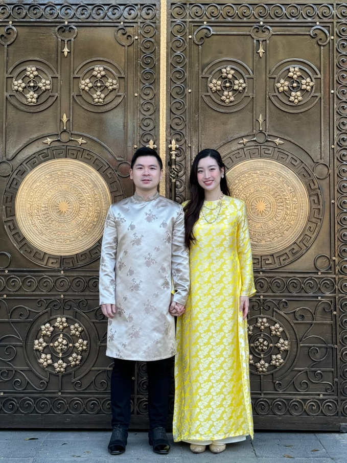 Đỗ Mỹ Linh và chồng - Đỗ Vinh Quang - Chủ tịch CLB Hà Nội